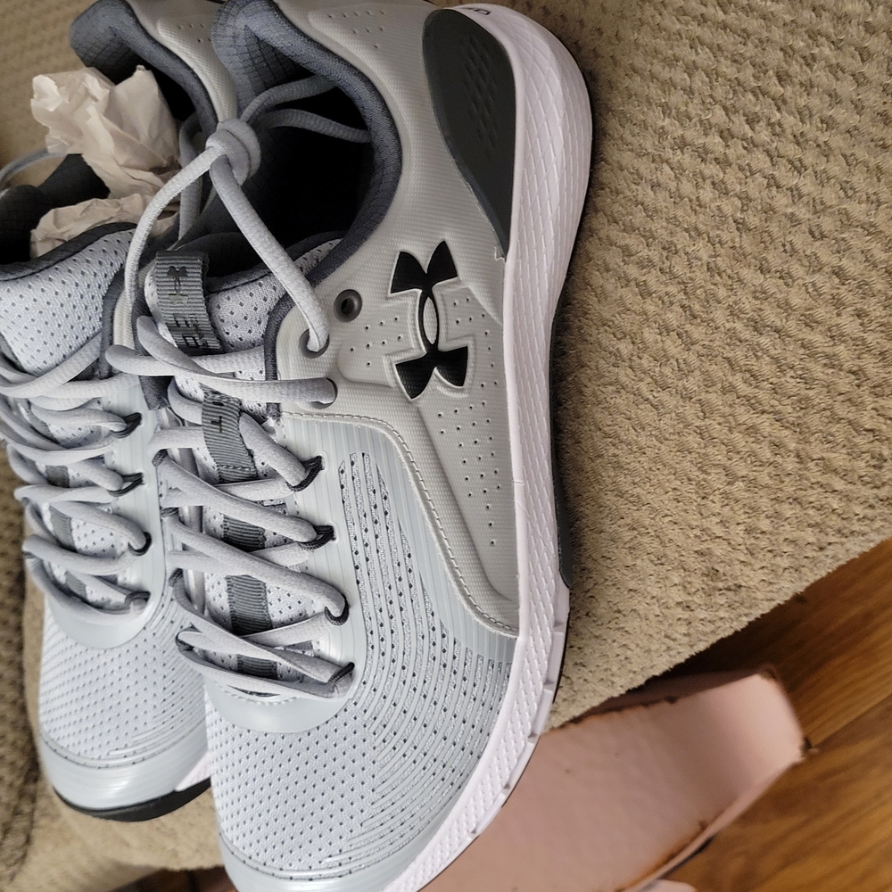 Under Armour Gray Athletic Shoes